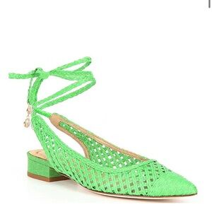 6.5 |Antonio Melani x Jennifer Sumko | the Newport Woven Lace-Up Dress Flats NWT